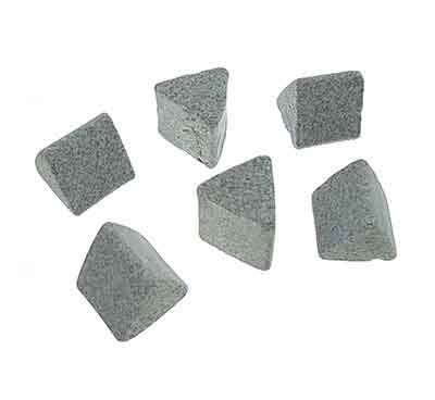 Chips abrasivos cerâmicos